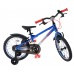 Volare Chrome Kinderfiets - Jongens - 16 inch - Blauw Zilver - Twee Handremmen