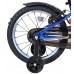 Volare Chrome Kinderfiets - Jongens - 16 inch - Blauw Zilver - Twee Handremmen