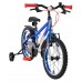 Volare Chrome Kinderfiets - Jongens - 16 inch - Blauw Zilver - Twee Handremmen