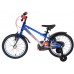 Volare Chrome Kinderfiets - Jongens - 16 inch - Blauw Zilver - Twee Handremmen