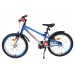Volare Chrome Kinderfiets - Jongens - 18 inch - Blauw Zilver Volare Chrome Kinderfiets - Jongens - 18 inch - Blauw Zilver