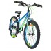 Volare Chrome Kinderfiets - Jongens - 20 inch - Blauw Groen - Twee handremmen