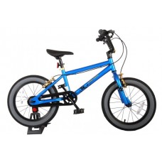 Volare Cool Rider Kinderfiets - Jongens - 16 inch - blauw - twee handremmen - 95% afgemonteerd