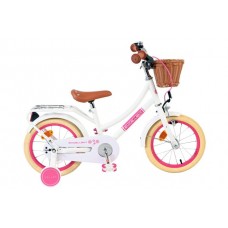 Volare Excellent Kinderfiets - Meisjes - 14 inch - Wit Volare Excellent Kinderfiets - Meisjes - 14 inch - Wit