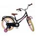 Volare Excellent Kinderfiets - Meisjes - 18 inch - Zwart - 95% afgemonteerd