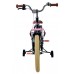 Volare Excellent Kinderfiets - Meisjes - 18 inch - Zwart - 95% afgemonteerd
