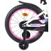 Volare Lily Kinderfiets - Meisjes - 18 inch - Wit Roze Paars - Twee handremmen