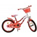 Volare Lovely Kinderfiets - Meisjes - 18 inch - Rood Wit