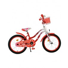 Volare Lovely Kinderfiets - Meisjes - 18 inch - Roze Wit
