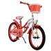 Volare Lovely Kinderfiets - Meisjes - 18 inch - Rood Wit