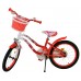 Volare Lovely Kinderfiets - Meisjes - 18 inch - Rood Wit