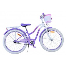 Volare Lovely Kinderfiets - Meisjes - 24 inch - Paars