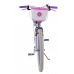 Volare Lovely Kinderfiets - Meisjes - 24 inch - Paars - Twee handremmen