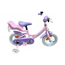 Volare Olivia Kinderfiets - Meisjes - 12 inch - Roze Volare Olivia Kinderfiets - Meisjes - 12 inch - Roze