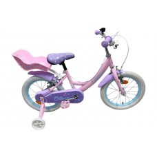 Volare Olivia Kinderfiets - Meisjes - 16 inch - Roze - Twee Handremmen Volare Olivia Kinderfiets - Meisjes - 16 inch - Roze - Twee Handremmen