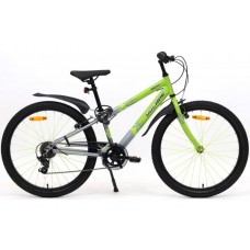 Volare Rocky Kinderfiets - 24 inch - Groen - 7 speed