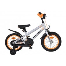 Volare Rocky Kinderfiets - Jongens - 14 inch - Grijs