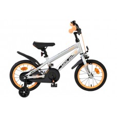 Volare Rocky Kinderfiets - Jongens - 14 inch - Grijs Volare Rocky Kinderfiets - Jongens - 14 inch - Grijs