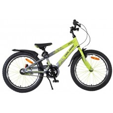 Volare Rocky Kinderfiets - 20 inch - 3 speed - Groen/Grijs