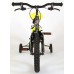 Volare Sportivo Kinderfiets - Jongens - 14 inch - Neon Geel Zwart - Twee Handremmen - 95% afgemonteerd