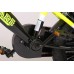 Volare Sportivo Kinderfiets - Jongens - 14 inch - Neon Geel Zwart - Twee Handremmen - 95% afgemonteerd