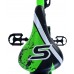 Volare Sportivo Kinderfiets - Jongens - 24 inch - Zwart Groen - Twee Handremmen