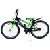 Volare Sportivo Kinderfiets - Jongens - 24 inch - Zwart Groen - Twee Handremmen