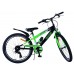 Volare Sportivo Kinderfiets - Jongens - 24 inch - 7 Speed - Zwart Groen