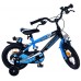 Volare Sportivo Kinderfiets - Jongens - 12 inch - Blauw Zwart - Twee Handremmen