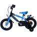 Volare Sportivo Kinderfiets - Jongens - 12 inch - Blauw Zwart - Twee Handremmen