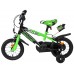 Volare Sportivo Kinderfiets - Jongens - 12 inch - Groen Zwart - Twee Handremmen