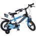 Volare Sportivo Kinderfiets - Jongens - 12 inch - Blauw Zwart - Twee Handremmen