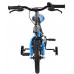 Volare Sportivo Kinderfiets - Jongens - 12 inch - Blauw Zwart - Twee Handremmen