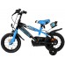 Volare Sportivo Kinderfiets - Jongens - 12 inch - Blauw Zwart - Twee Handremmen