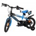 Volare Sportivo Kinderfiets - Jongens - 12 inch - Blauw Zwart - Twee Handremmen