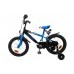 Volare Sportivo Kinderfiets - Jongens - 14 inch - Blauw Zwart - Twee Handremmen