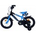 Volare Sportivo Kinderfiets - Jongens - 14 inch - Blauw Zwart - Twee Handremmen