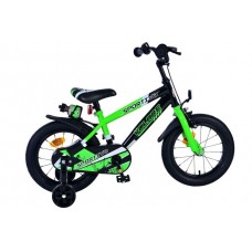 Volare Sportivo Kinderfiets - Jongens - 14 inch - Groen Zwart