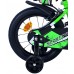 Volare Sportivo Kinderfiets - Jongens - 14 inch - Groen Zwart - Twee Handremmen