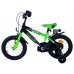 Volare Sportivo Kinderfiets - Jongens - 14 inch - Groen Zwart - Twee Handremmen