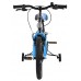 Volare Sportivo Kinderfiets - Jongens - 16 inch - Blauw Zwart - Twee Handremmen