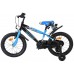 Volare Sportivo Kinderfiets - Jongens - 16 inch - Blauw Zwart - Twee Handremmen