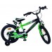 Volare Sportivo Kinderfiets - Jongens - 16 inch - Groen Zwart - Twee Handremmen