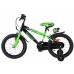 Volare Sportivo Kinderfiets - Jongens - 16 inch - Groen Zwart - Twee Handremmen