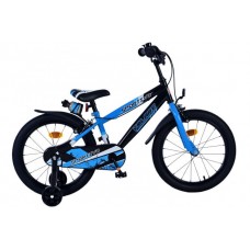Volare Sportivo Kinderfiets - Jongens - 18 inch - Blauw Zwart - Twee Handremmen