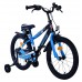 Volare Sportivo Kinderfiets - Jongens - 18 inch - Blauw Zwart - Twee Handremmen