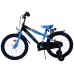Volare Sportivo Kinderfiets - Jongens - 18 inch - Blauw Zwart - Twee Handremmen
