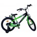 Volare Sportivo Kinderfiets - Jongens - 18 inch - Groen Zwart - Twee Handremmen