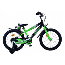 Volare Sportivo Kinderfiets - Jongens - 18 inch - Groen Zwart - Twee Handremmen