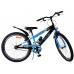 Volare Sportivo Kinderfiets - Jongens - 24 inch - Zwart Blauw - Twee Handremmen